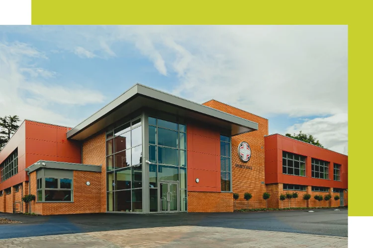 Completed Bishopsgate School sports facility